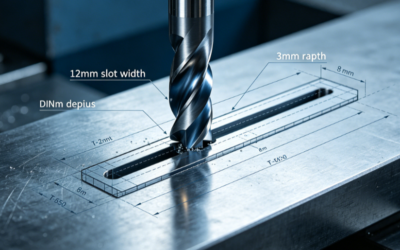 Custom T-Slot Cutters for DIN 508 & DIN 650 Standards: Achieving Precise Slot Widths